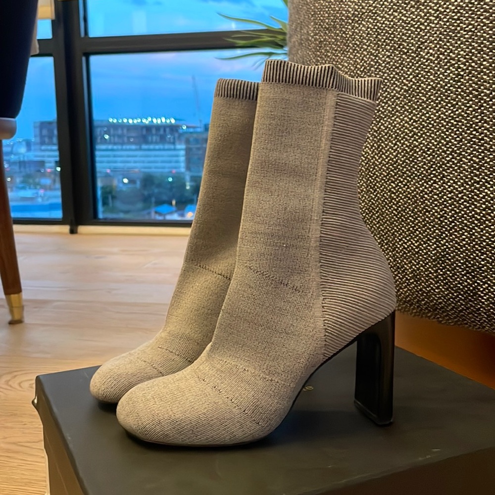 Rag And Bone Sock Booties Grey Size 36 - image 1